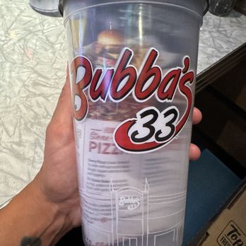 Bubba's 33 - Cup w/ coupons & To-Go menu when you let them know it's your first time there! - American Near Me - Peoria, Arizona