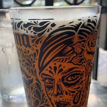 Cuscatlan Salvadorian Cuisine and More - The cutest pint glass I've ever seen - Salvadoran Near Me - Escondido, California