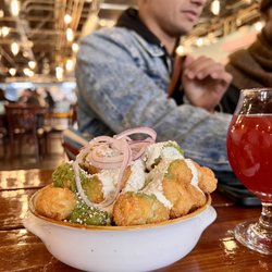 Chilaquiles tater tots