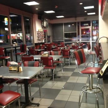 Fatburger & Buffalo's Express - Dining area. - Burgers Near Me - Los Angeles, California Fatburger & Buffalo's Express - Dining area. - Burgers Near Me - Los Angeles, California