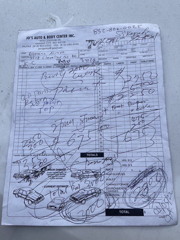 JOE’S AUTO & BODY CENTER Updated August 2024 18 Photos 3333 Stadium Dr, Kansas City