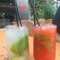 Classic mojito & strawberry mojito (€8.50 each) Classic mojito & strawberry mojito (€8.50 each)
