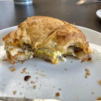 Paddles Coffee - Sausage Egg and Cheese Croissant of my dreams! - Coffee & Tea Near Me - Springfield, Georgia Paddles Coffee - Sausage Egg and Cheese Croissant of my dreams! - Coffee & Tea Near Me - Springfield, Georgia