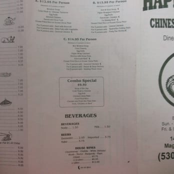 Happy Day - Menu page 5 - Chinese Near Me - Magalia, California Happy Day - Menu page 5 - Chinese Near Me - Magalia, California