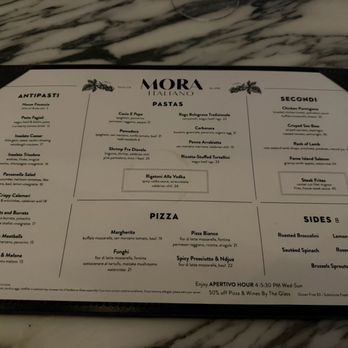 Mora Italiano - Menu - Venues & Event Spaces Near Me - Encino, California Mora Italiano - Menu - Venues & Event Spaces Near Me - Encino, California