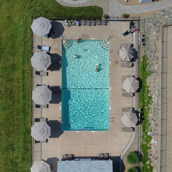 The Vista - Overhead shot of The Vista Pool - Hotels Near Me - Gloucester, Massachusetts