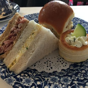 The Old Music Shop - Savory Sandwiches: chicken salad, cream cheese and cucumber, egg salad & tuna salad - Irish Near Me - Dublin, D