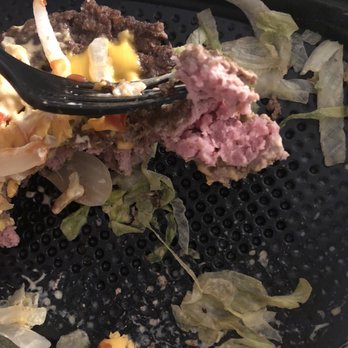 McDonald's - a plate of food with a fork sticking out of it - Burgers Near Me - Old Bridge, New Jersey