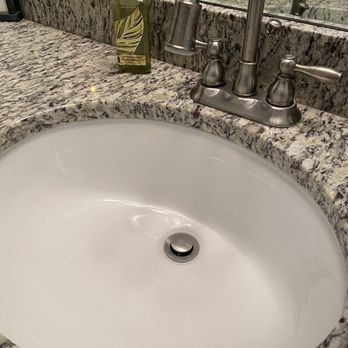 Moore Maids - Hall bathroom sink - Home Cleaning Near Me - Montgomery, Alabama
