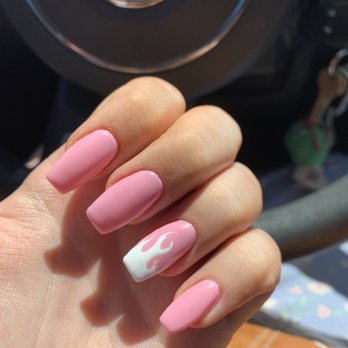 Top Nails - 1st time getting a full set. loved it. - Nail Salons Near Me - Bellingham, Washington Top Nails - 1st time getting a full set. loved it. - Nail Salons Near Me - Bellingham, Washington