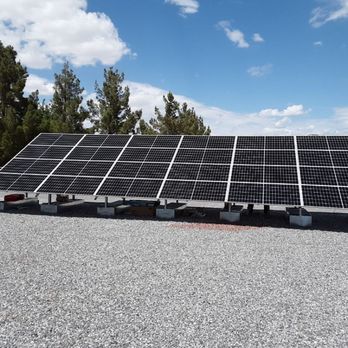 CSE Solar Solutions - 9KW Solar Ground Mount using 30 x REC 375W and 2 x SMA Sunny Boy 5.0 - Solar Installation Near Me - Pahrump, Nevada