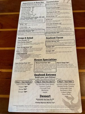 Menu photo 8 Dixie Fish Co Fort Myers Beach, FL Menu photo 8 Dixie Fish Co Fort Myers Beach, FL