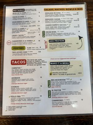 Menu photo 7 EL Suenito Brewing Seattle, WA