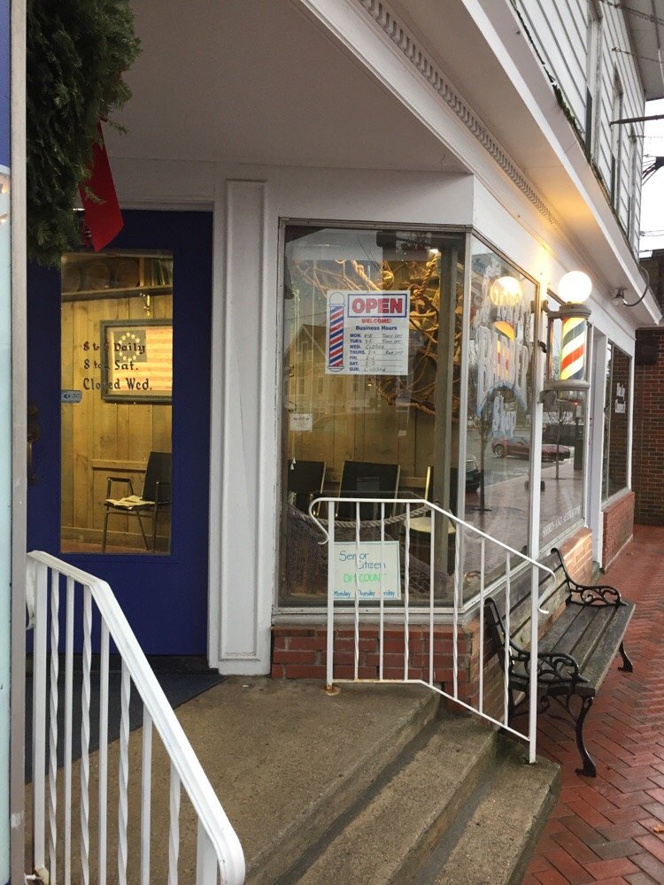 Tony's Barber Shop Logo