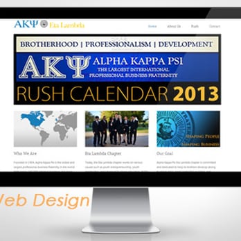 Alteza Labs - A professional web design project created for a Las Vegas fraternity at UNLV - Web Design Near Me
