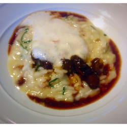 La Laiterie - [LES POÈTES DU GOÛT] 2eme entrée :: Risotto crémeux artichaut, basilic et jus provençal