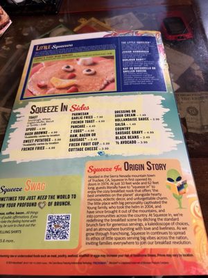 Menu photo 8 Squeeze In Truckee, CA
