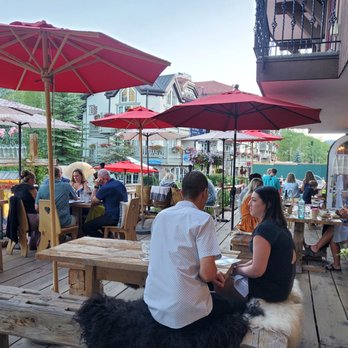 Alpenrose Vail - Outdoor patio - German Near Me - Vail, Colorado