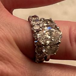 Twin City Jewelers - Engagement ring and wedding band. All custom made for my wife.