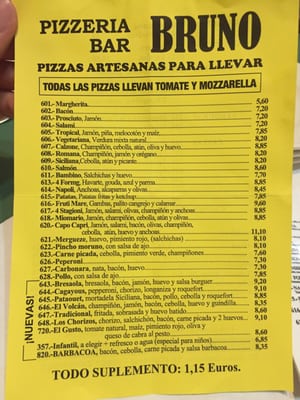 Menu photo 2 Bruno Zaragoza, Z Menu photo 2 Bruno Zaragoza, Z