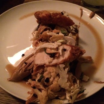 Table, Donkey and Stick - Chicken - Modern European Near Me - Chicago, Illinois Table, Donkey and Stick - Chicken - Modern European Near Me - Chicago, Illinois