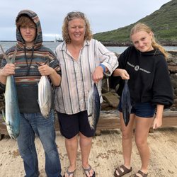 Breakaway Fishing Charters - They caught three Skip-Jack Tuna and one Mahi-Mahi. I enjoyed being the photographer as I paid an observer fee only.