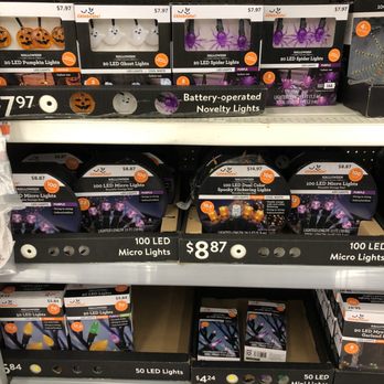 Walmart Supercenter - Halloween lights - Department Stores Near Me - Folsom, California