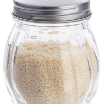 Ravello Italian Kitchen - Pizza-parlor Parmesan shaker should probably be updated. - Italian Near Me - Watertown, Massachusetts