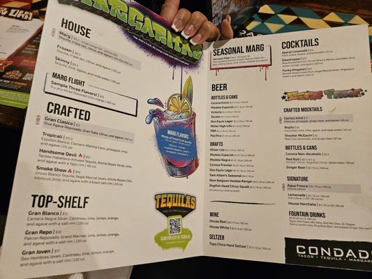 Menu photo 8 Condado Tacos Royal Oak, MI