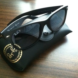 New Wayfarer Black Matte Polarized.