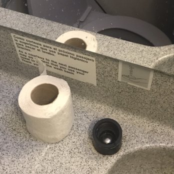 Interjet - Black holder for hand soap is present, but hand soap container is missing - Airlines Near Me - Ciudad de México, DIF Interjet - Black holder for hand soap is present, but hand soap container is missing - Airlines Near Me - Ciudad de México, DIF