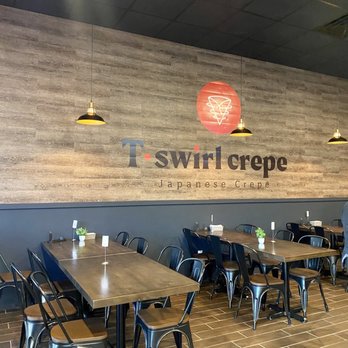 T-Swirl Crepe - Tables - Creperies Near Me - Tulsa, Oklahoma T-Swirl Crepe - Tables - Creperies Near Me - Tulsa, Oklahoma