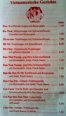 Menu photo 1 Quang Hong Dusseldorf, NW