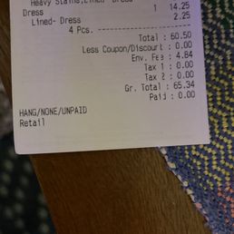 Receipt Receipt
