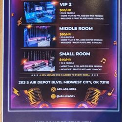 Star Ktv - Karaoke Room Fees