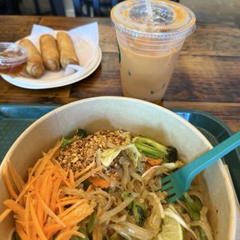 Sweet Rice - Pad Thai, Thai iced tea, vegetable spring rolls - Thai Near Me - Dallas, Texas Sweet Rice - Pad Thai, Thai iced tea, vegetable spring rolls - Thai Near Me - Dallas, Texas