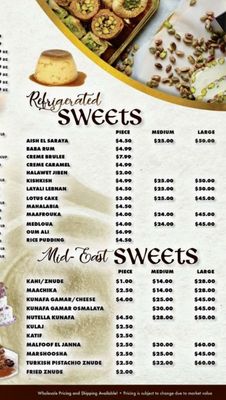 Menu photo 4 Grand Mid-East Pastry Delight Troy, MI Menu photo 4 Grand Mid-East Pastry Delight Troy, MI