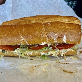 Rosie's - Humongous hot link sandwich loaded with meat. - Delis Near Me - Concord, California