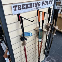 Bonneville Dam - Trekking poles at souvenir store