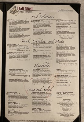 Menu photo 7 Half Shell Oyster House Trussville, AL Menu photo 7 Half Shell Oyster House Trussville, AL