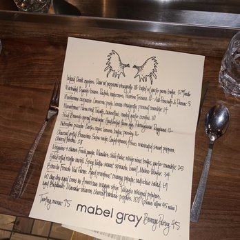 Mabel Gray - Tasting menu @detroidining - New American Near Me - Hazel Park, Michigan Mabel Gray - Tasting menu @detroidining - New American Near Me - Hazel Park, Michigan