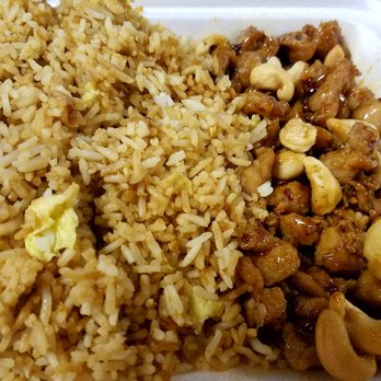 Golden Sun - Cashew chicken lunch portion (I ordered no vegetables) - Chinese Near Me - Boulder, Colorado