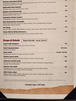 Menu photo 7 Pauma Bay Cafe Pauma Valley, CA