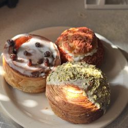 The Art Of Baking - Cinn raisin, orange basil,and pistachio