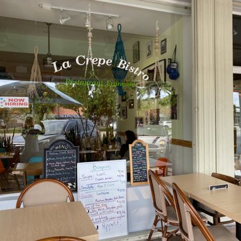 La Crepe Bistro - Outside Seating - French Near Me - Miami, Florida La Crepe Bistro - Outside Seating - French Near Me - Miami, Florida
