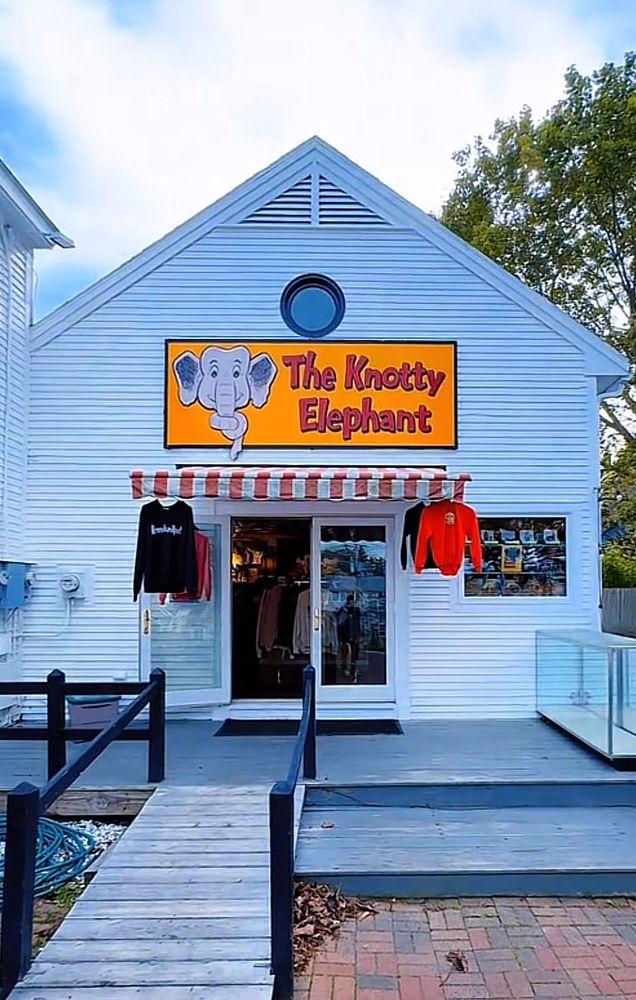 The Knotty Elephant Logo