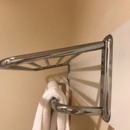 Towel bar broken