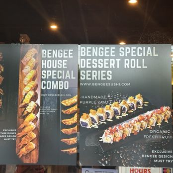 Bengee Sushi - Outside advertisement - Japanese Near Me - Chino, California Bengee Sushi - Outside advertisement - Japanese Near Me - Chino, California
