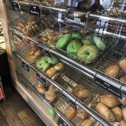 Midland Park Bagels and Deli - Green bagels!