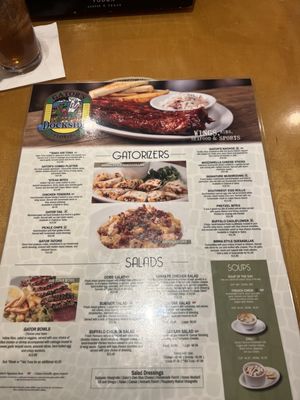 Menu photo 6 Gator's Dockside Lake Mary Lake Mary, FL